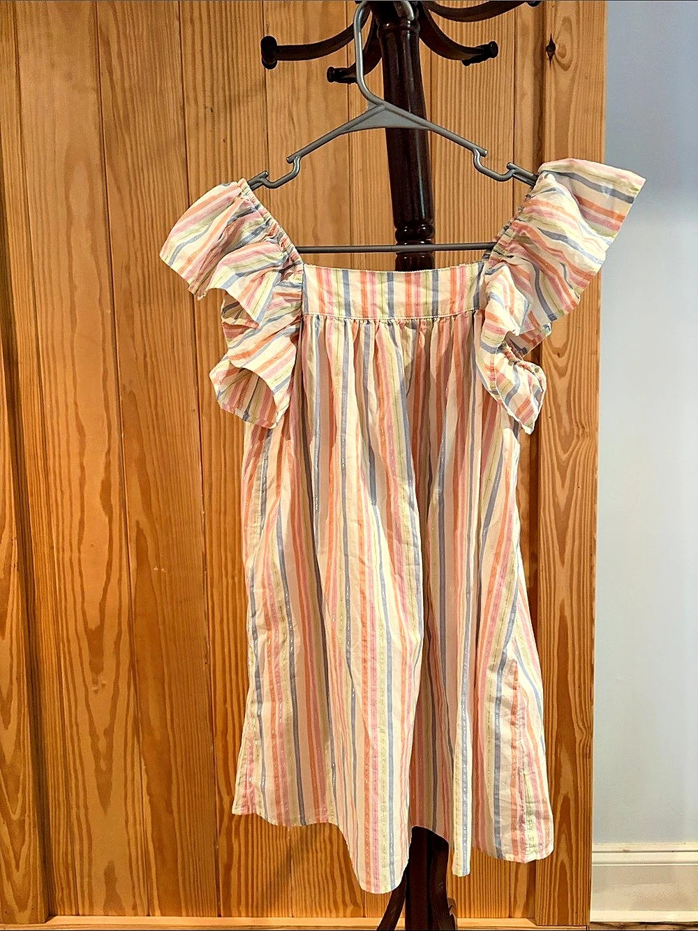 H&M Girls Striped Dress Size 9-10Y